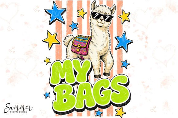 Alpaca My Bags: The Retro Pun That's Packed with Personality