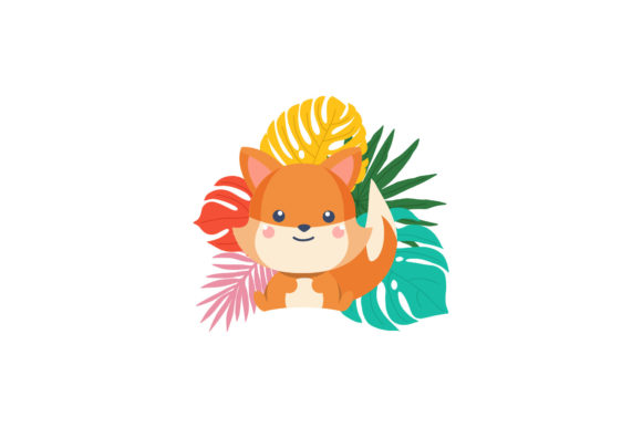 Animal on Tropical Leaf Background: A Design Asset Deep Dive