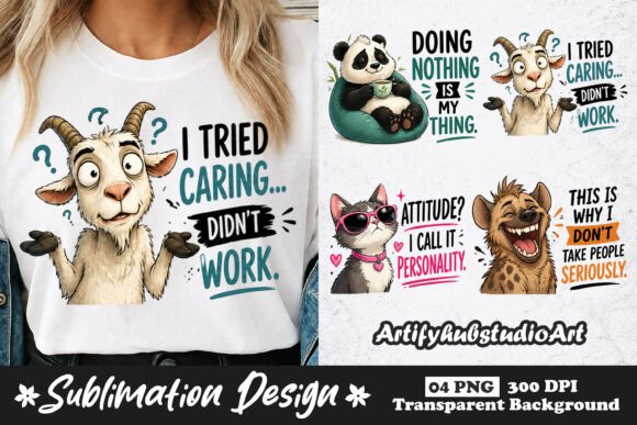 Funny Animal Attitude Sublimation: Injecting Personality into Your Projects