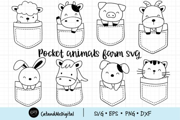 Pocket Animal Farm Svg: A Charming Design Asset for Modern Creators