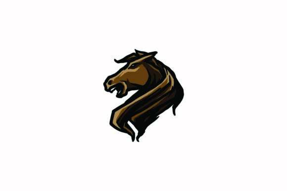 Unleash Team Spirit: The Horse Head Mascot Logo