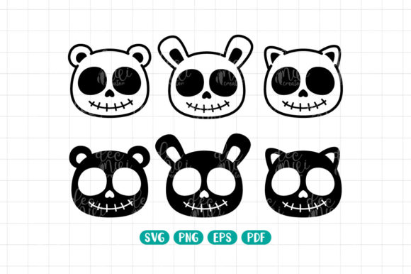 Unlocking Creative Edge: Kawaii Skull, Animal Skull, Emo Skull in Modern Design